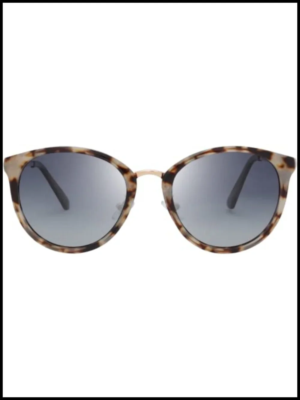 Polarized Classic Round Sunglasses with HD UV400 Protection